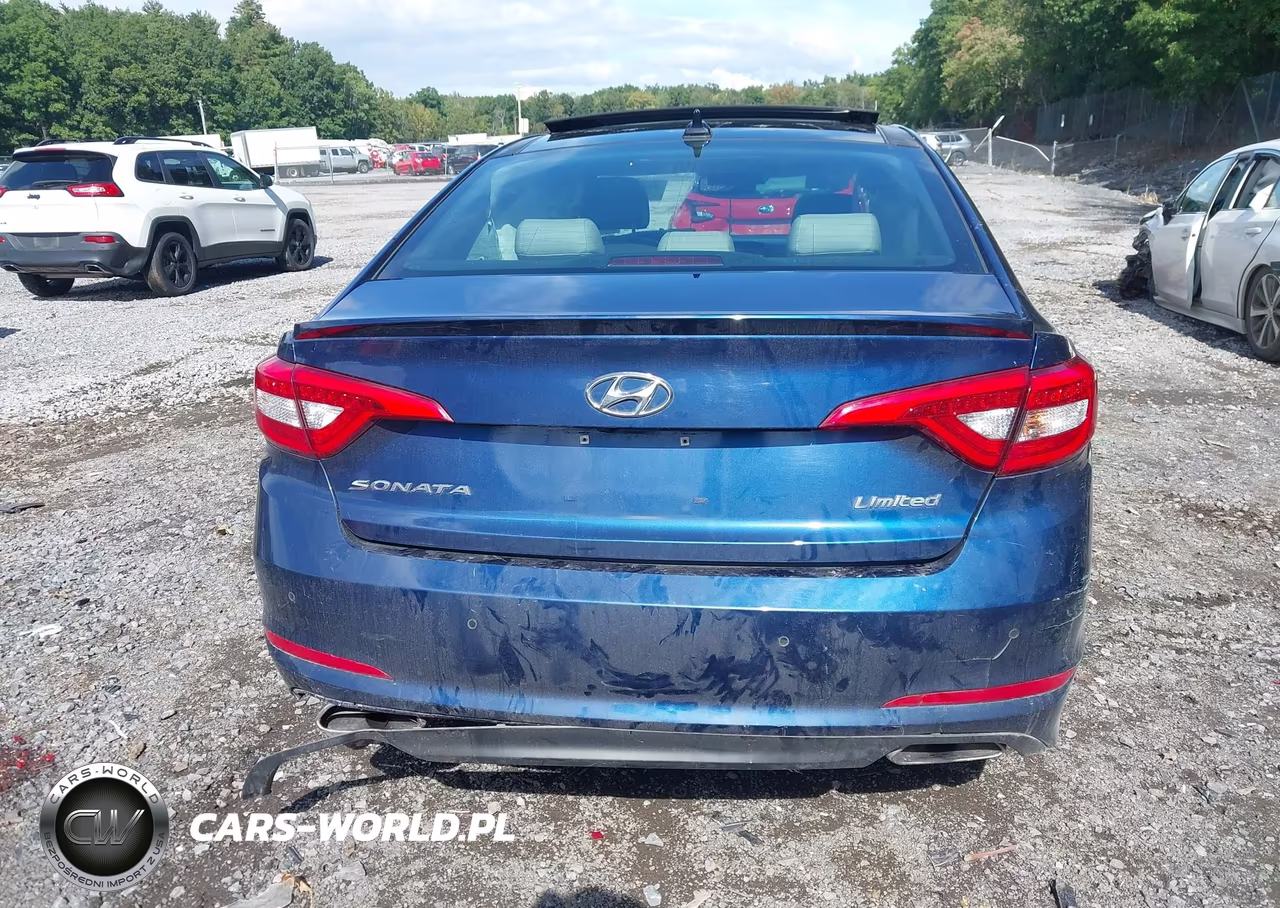 2015 Hyundai Sonata Limited VIN:5NPE34AF6FH011717 - 16