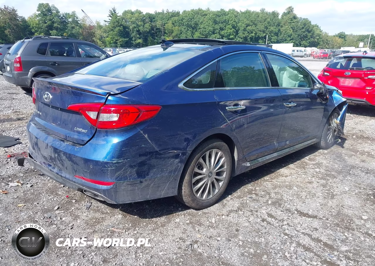 2015 Hyundai Sonata Limited VIN:5NPE34AF6FH011717 - 4