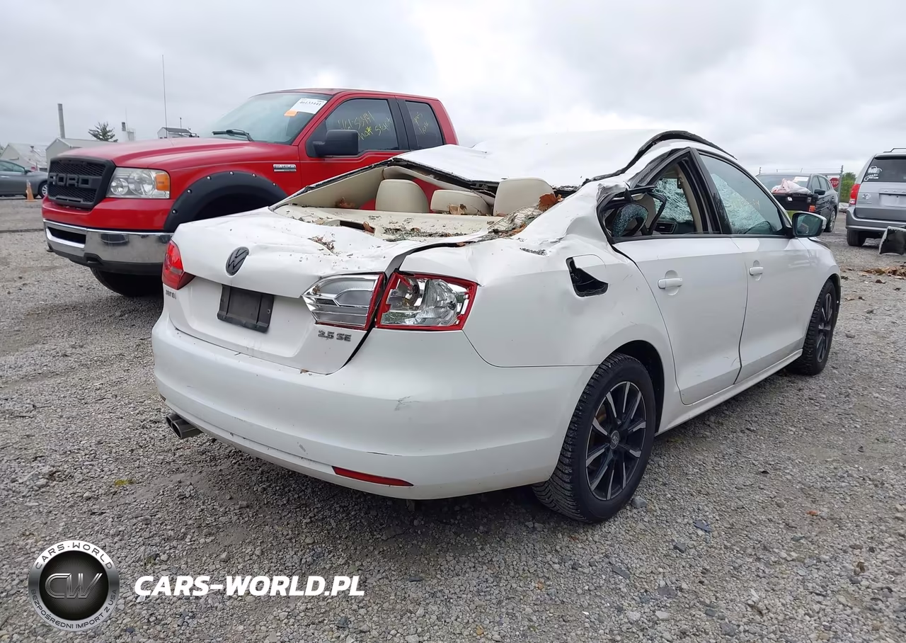 2011 Volkswagen Jetta 2.5L Se VIN:3VWDZ7AJ9BM381366 - 4