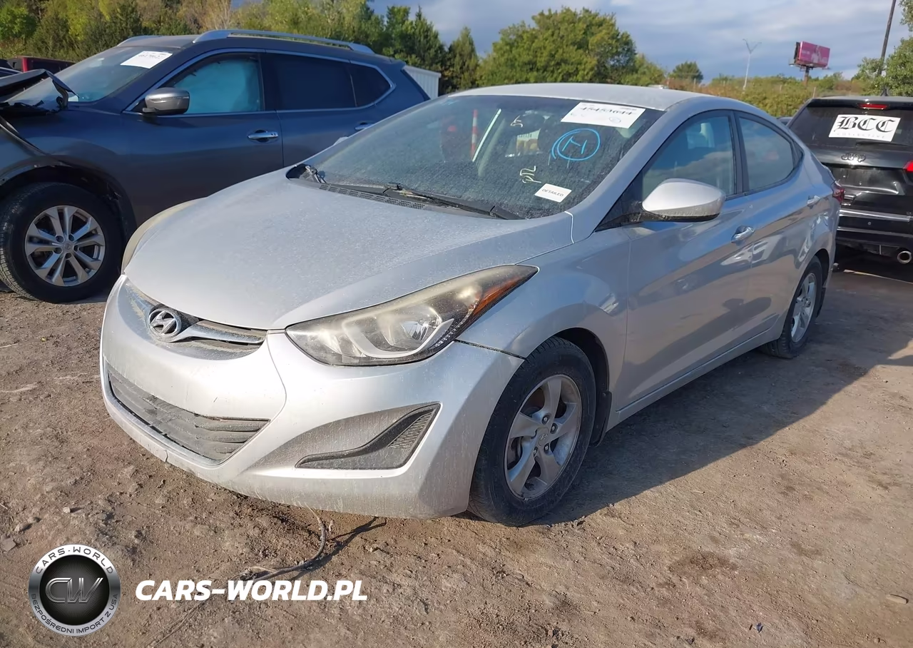 2015 Hyundai Elantra Se VIN:KMHDH4AE3FU238899 - 2