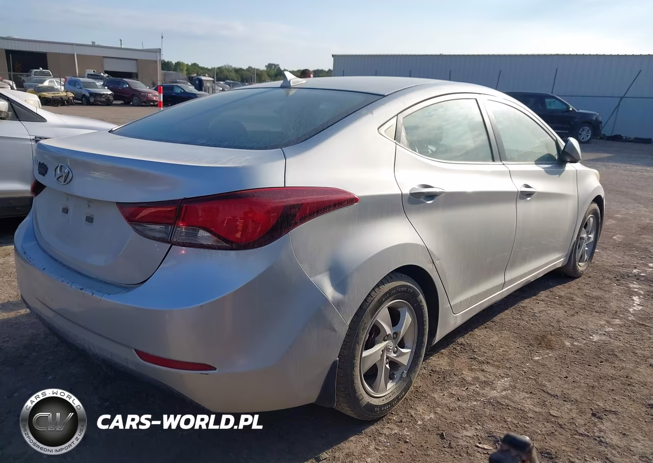 2015 Hyundai Elantra Se VIN:KMHDH4AE3FU238899 - 4