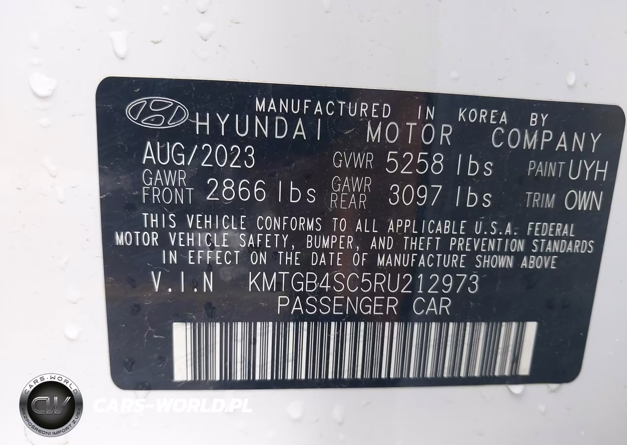 2024 Genesis G80 2.5T Awd VIN:KMTGB4SC5RU212973 - 9