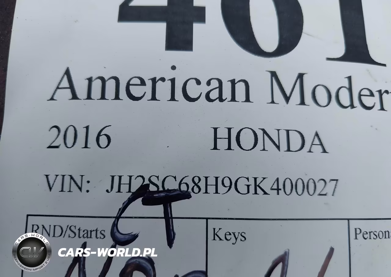 2016 Honda Gl1800 VIN:JH2SC68H9GK400027 - 10