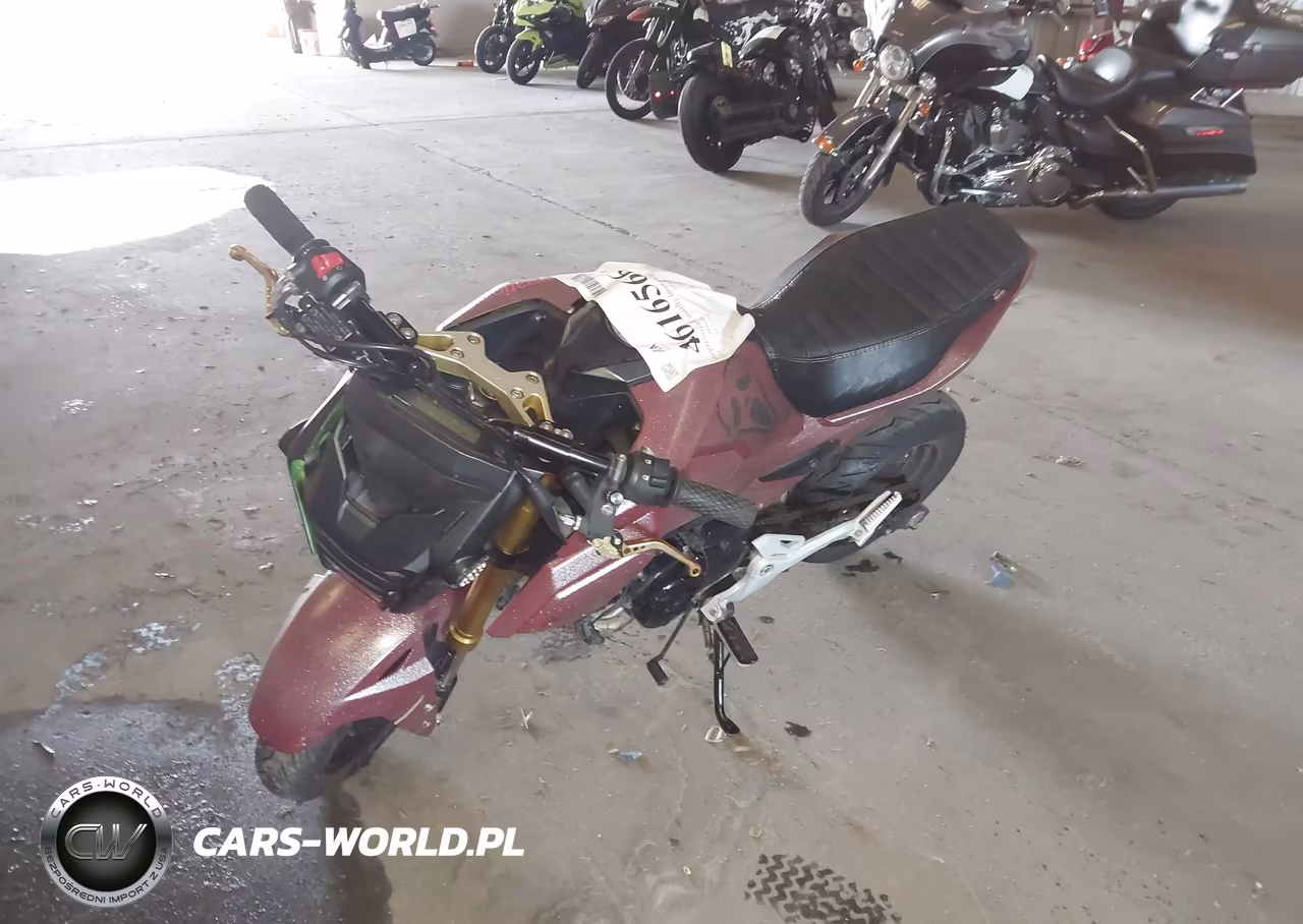 2019 Honda Grom 125 VIN:MLHJC7510K5100608 - 2
