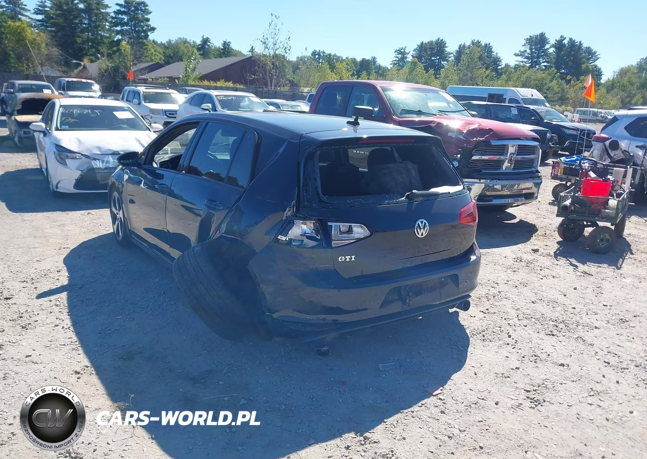 2016 Volkswagen Golf Gti Se 4-Door VIN:3VW4T7AU3GM003787 - 3