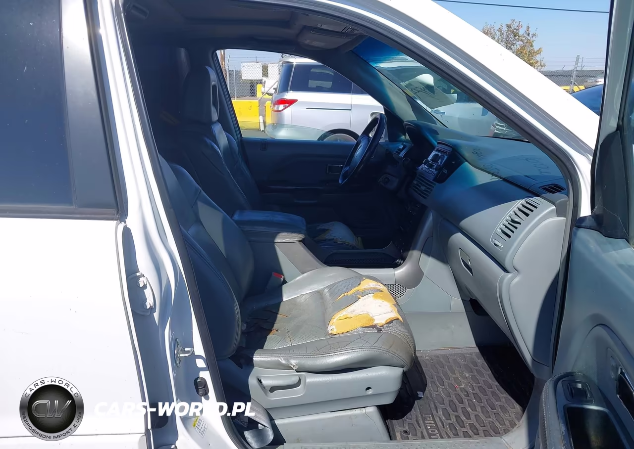 2005 Honda Pilot Ex-L VIN:2HKYF18655H530930 - 5