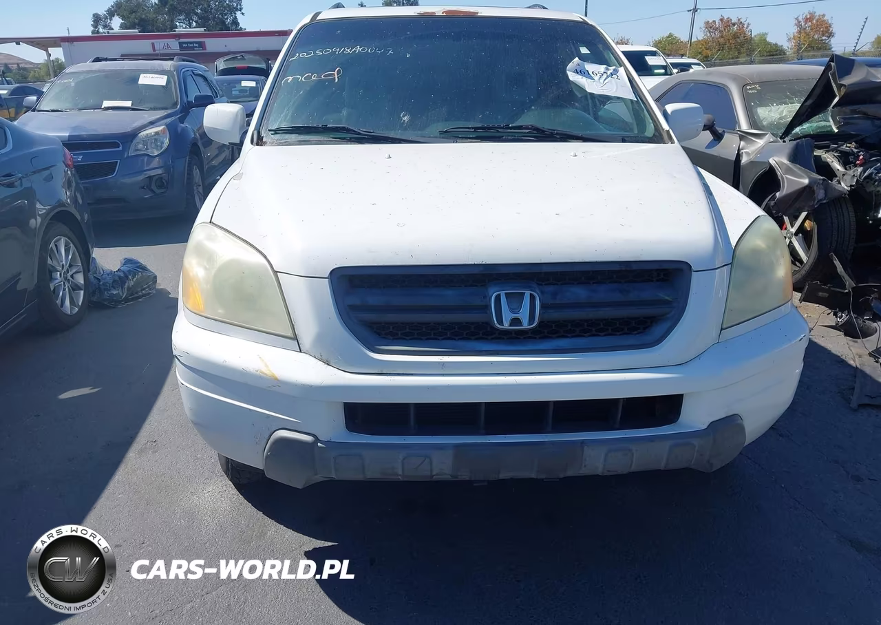 2005 Honda Pilot Ex-L VIN:2HKYF18655H530930 - 6