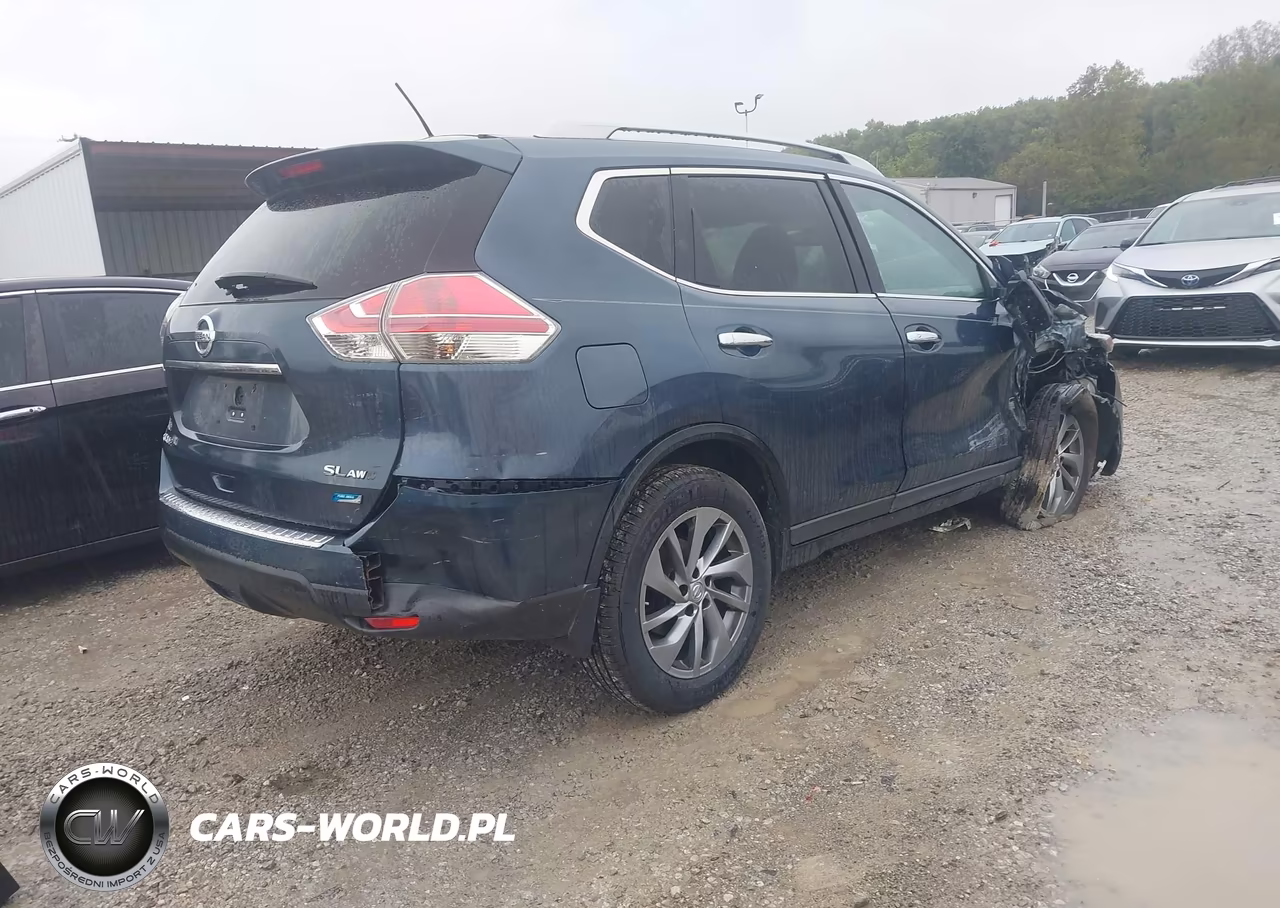 2014 Nissan Rogue Sl VIN:5N1AT2MV2EC797303 - 4