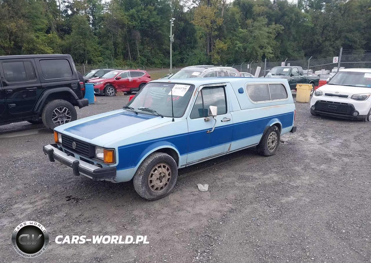 1981 Volkswagon Truck VIN:1V1KBO176BV125902 - 2