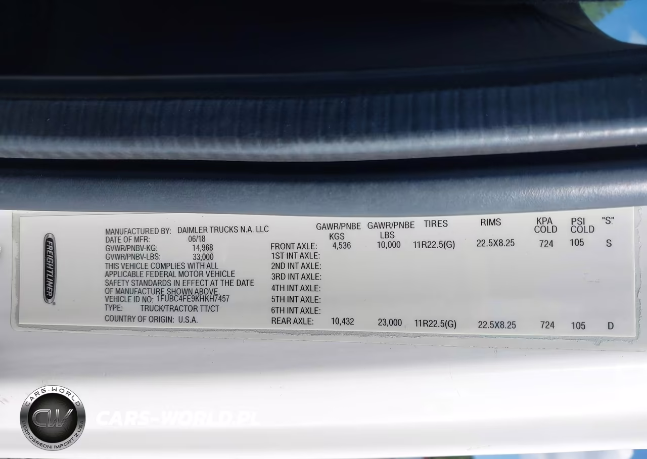 2019 Freightliner M2 112 VIN:1FUBC4FE9KHKH7457 - 9