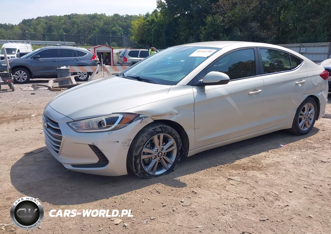 2018 Hyundai Elantra Sel VIN:KMHD84LF9JU590545 - 2