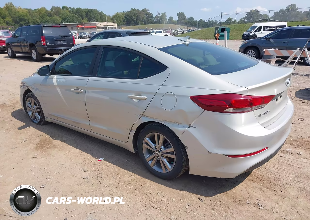 2018 Hyundai Elantra Sel VIN:KMHD84LF9JU590545 - 3