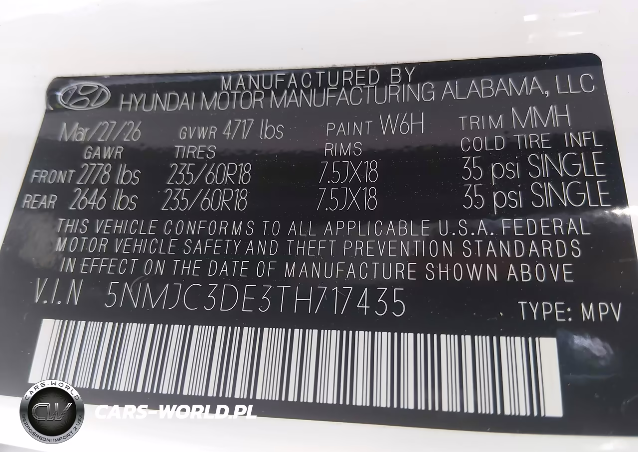 2026 Hyundai Tucson Sel Premium VIN:5NMJC3DE3TH717435 - 9