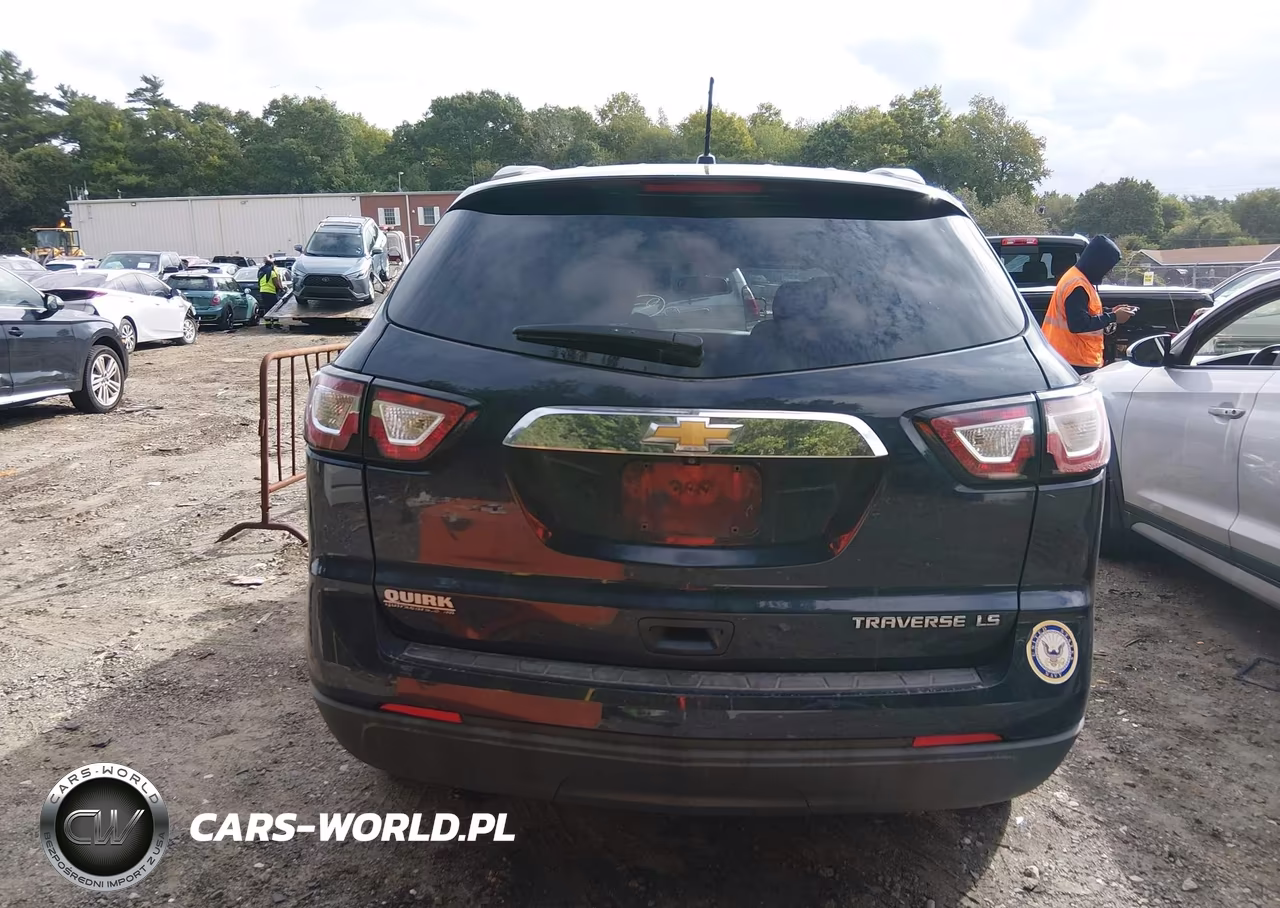 2015 Chevrolet Traverse Ls VIN:1GNKRFKD8FJ241655 - 16