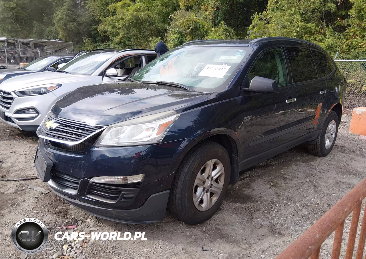 2015 Chevrolet Traverse Ls VIN:1GNKRFKD8FJ241655 - 2