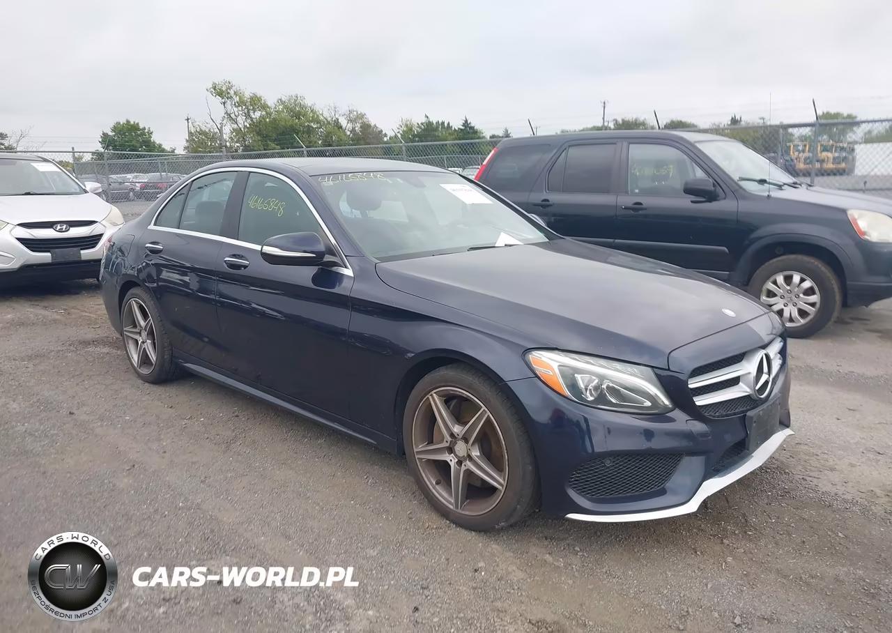 2015 Mercedes-Benz C 400 4Matic VIN:55SWF6GB4FU028363 - 1