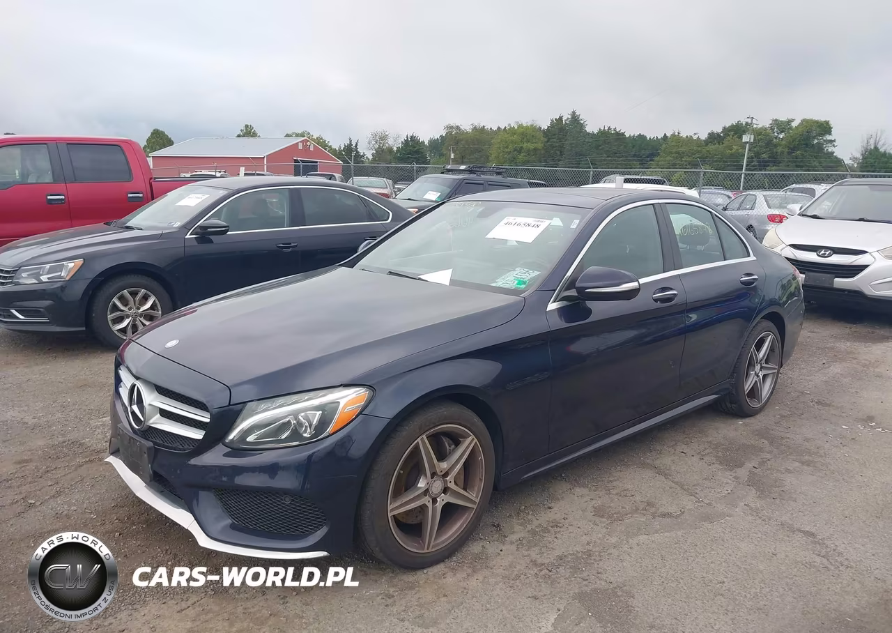 2015 Mercedes-Benz C 400 4Matic VIN:55SWF6GB4FU028363 - 2