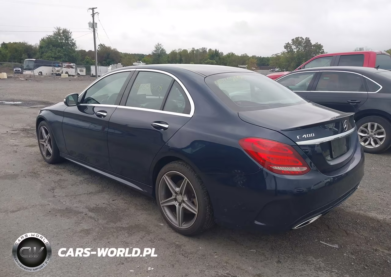 2015 Mercedes-Benz C 400 4Matic VIN:55SWF6GB4FU028363 - 3