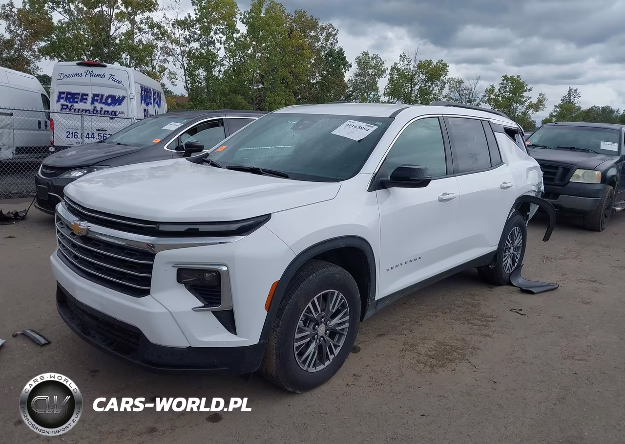 2026 Chevrolet Traverse Awd Lt VIN:1GNEVGKS9TJ122036 - 2