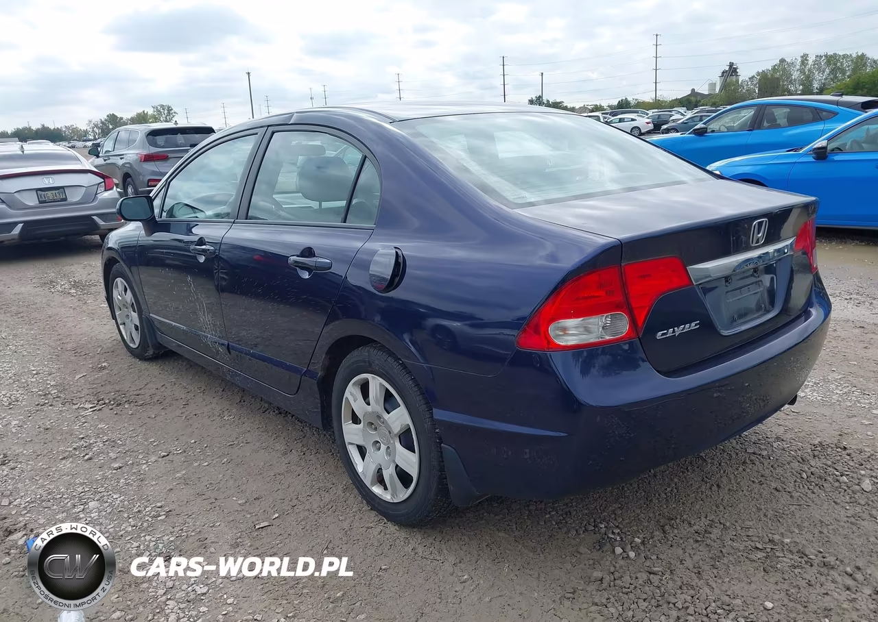 2011 Honda Civic Lx VIN:19XFA1F55BE010159 - 3
