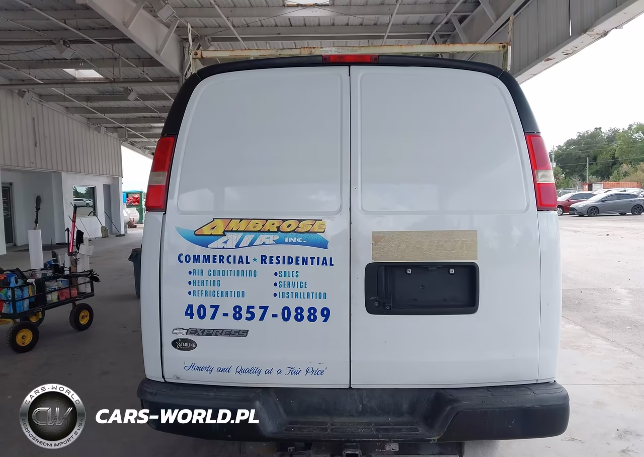 2017 Chevrolet Express 2500 Work Van VIN:1GCWGAFF4H1106075 - 17