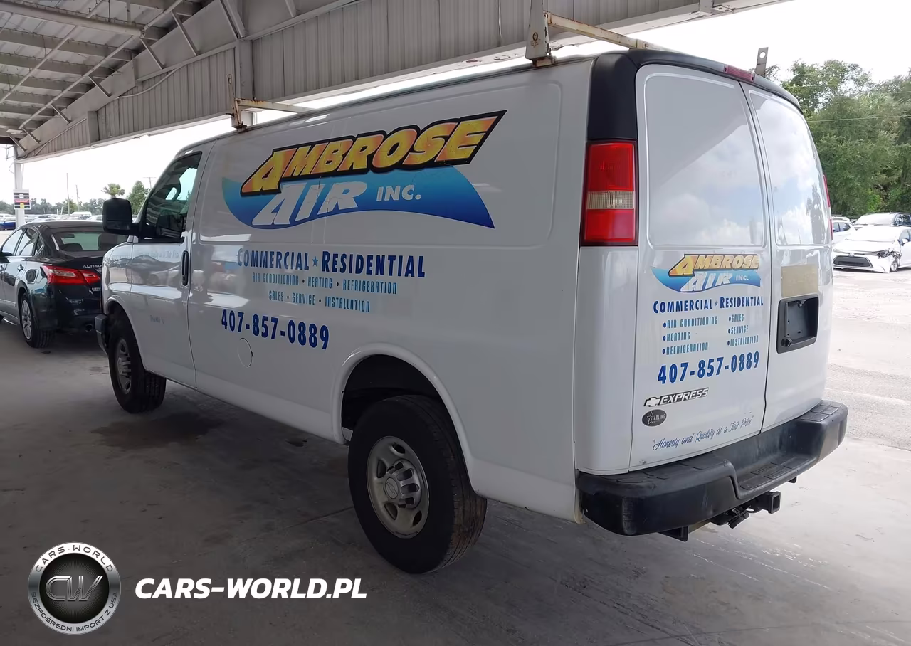2017 Chevrolet Express 2500 Work Van VIN:1GCWGAFF4H1106075 - 3