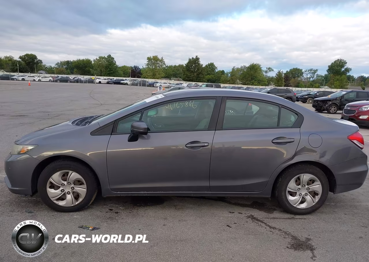 2014 Honda Civic Lx VIN:2HGFB2F50EH535904 - 14