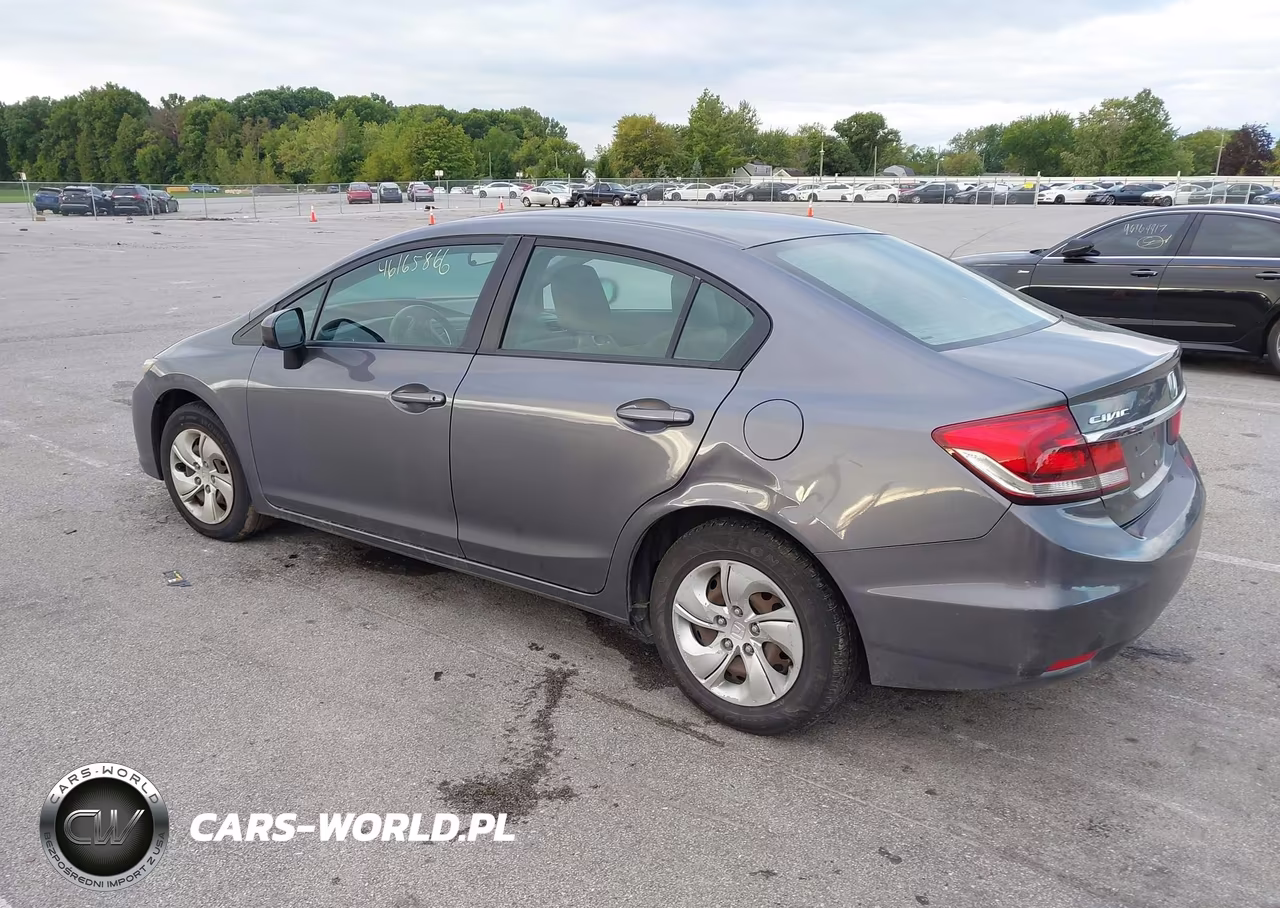 2014 Honda Civic Lx VIN:2HGFB2F50EH535904 - 3