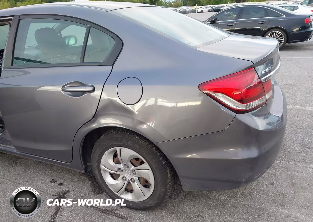 2014 Honda Civic Lx VIN:2HGFB2F50EH535904 - 6