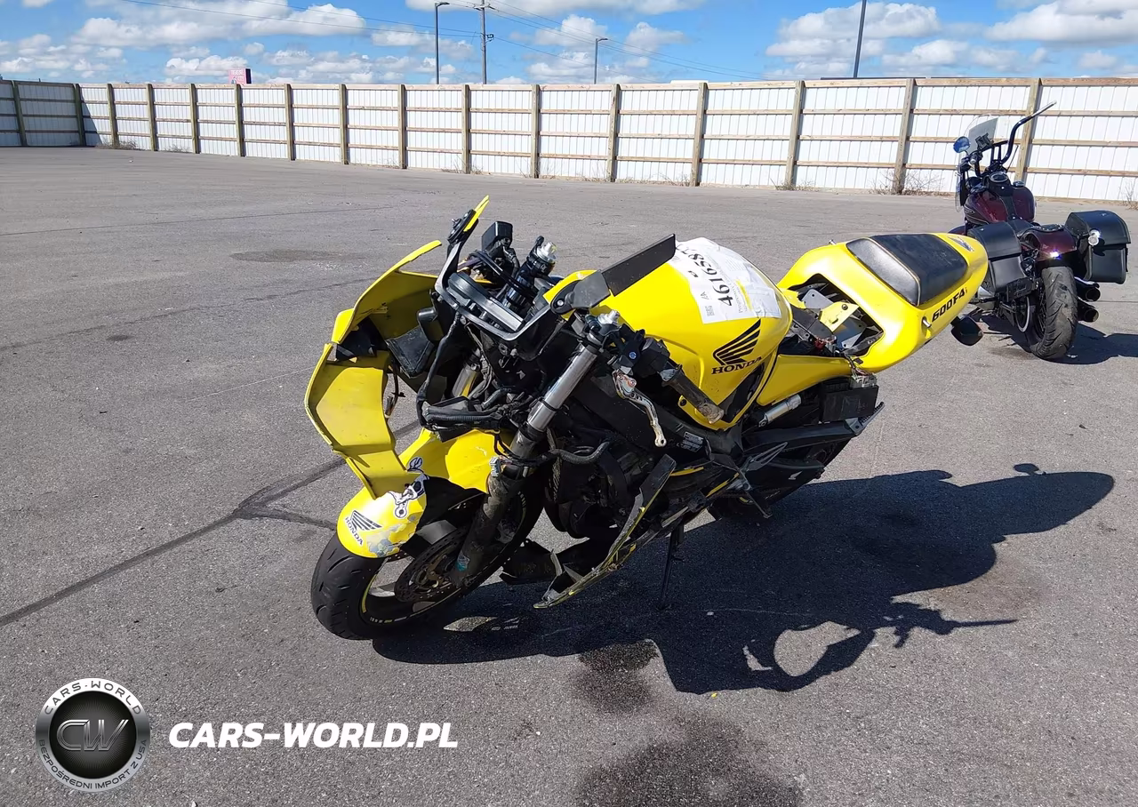 2002 Honda Cbr600 F4 VIN:JH2PC35002M310216 - 2