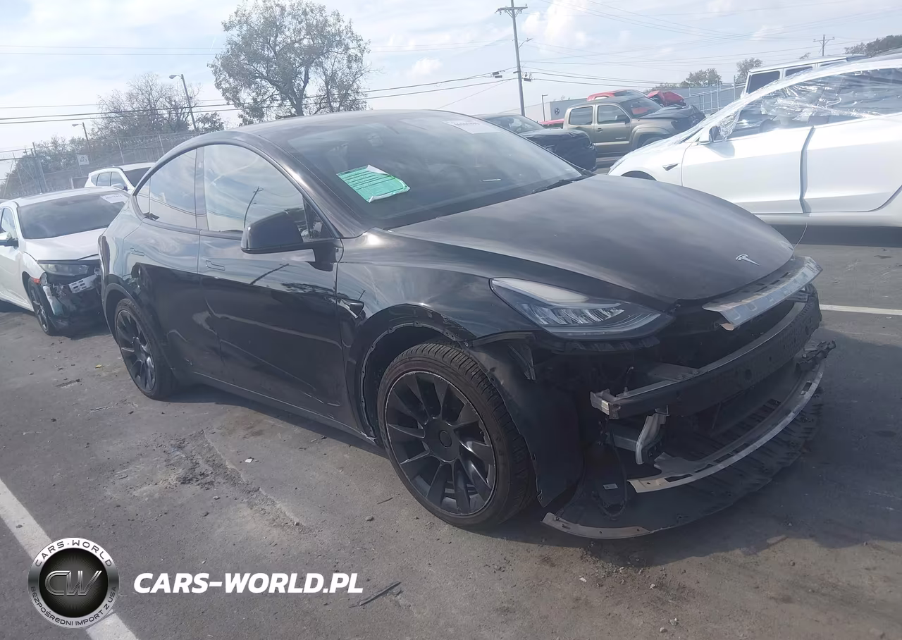 2021 Tesla Model Y Long Range Dual Motor All-Wheel Drive VIN:5YJYGAEE1MF304101 - 1