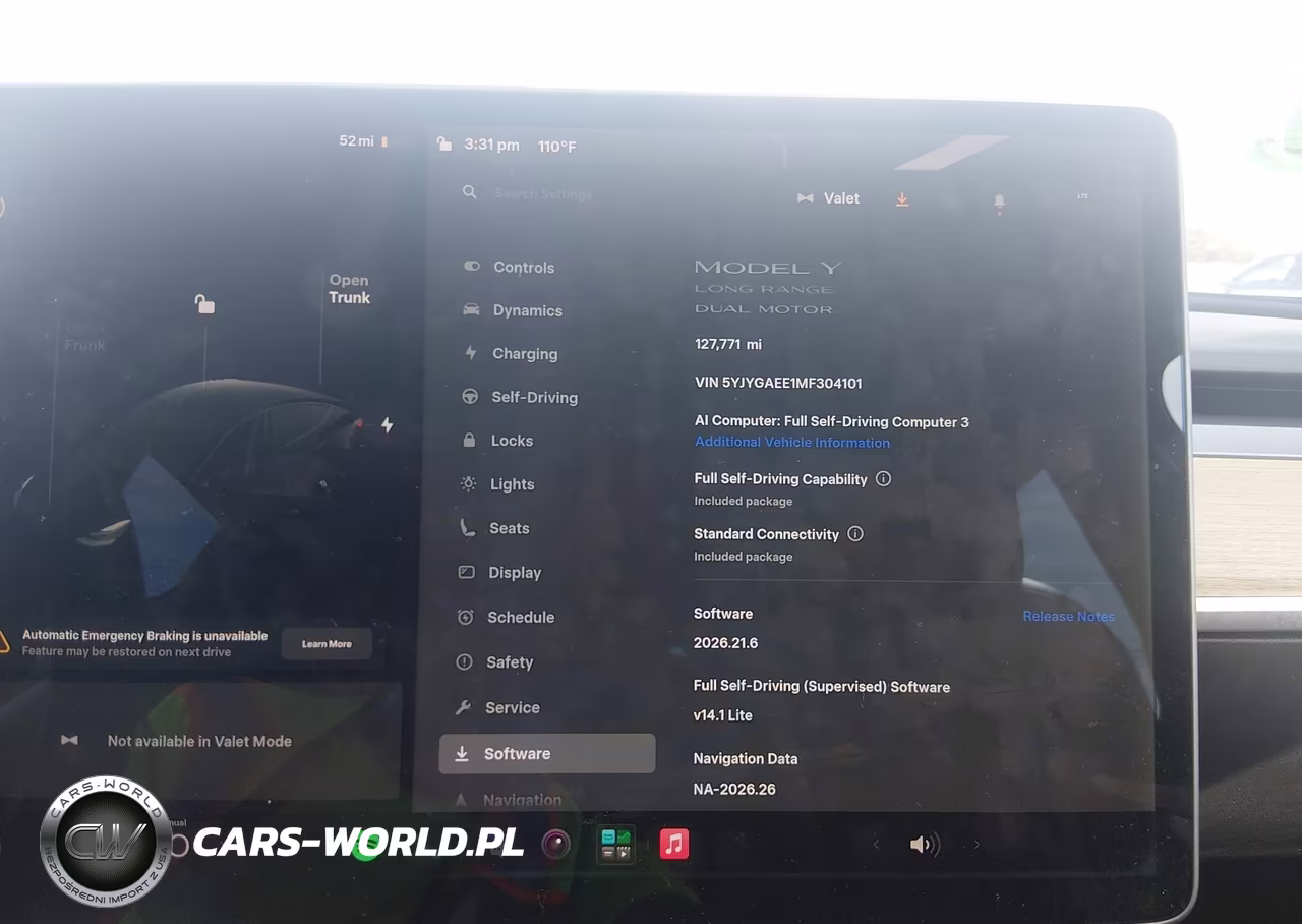 2021 Tesla Model Y Long Range Dual Motor All-Wheel Drive VIN:5YJYGAEE1MF304101 - 17