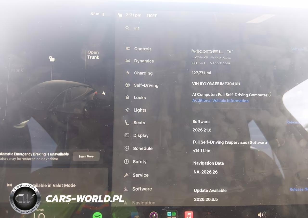 2021 Tesla Model Y Long Range Dual Motor All-Wheel Drive VIN:5YJYGAEE1MF304101 - 7