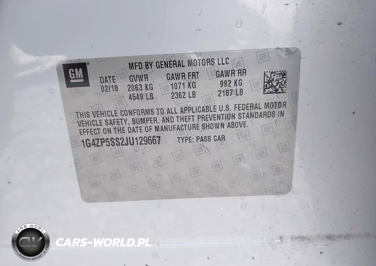 2018 Buick Lacrosse Essence VIN:1G4ZP5SS2JU129667 - 9
