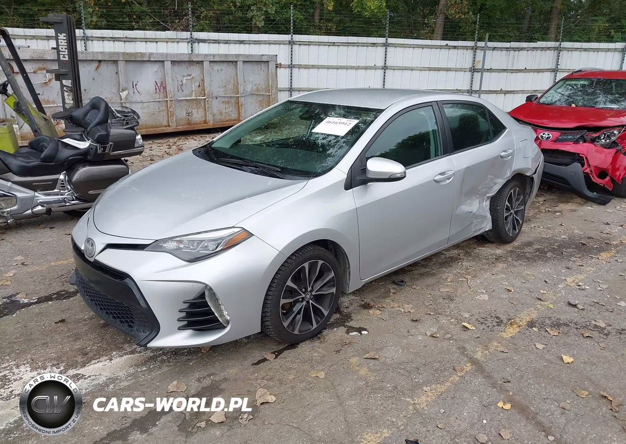 2018 Toyota Corolla Se VIN:2T1BURHE0JC033850 - 2