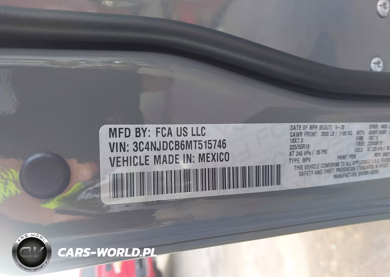 2021 Jeep Compass Limited VIN:3C4NJDCB6MT515746 - 9