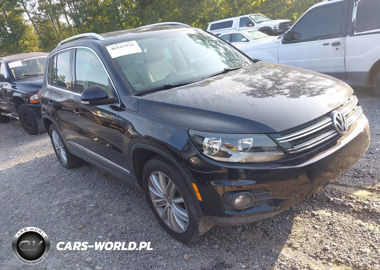 2012 Volkswagen Tiguan Se VIN:WVGAV7AX8CW526173 - 1