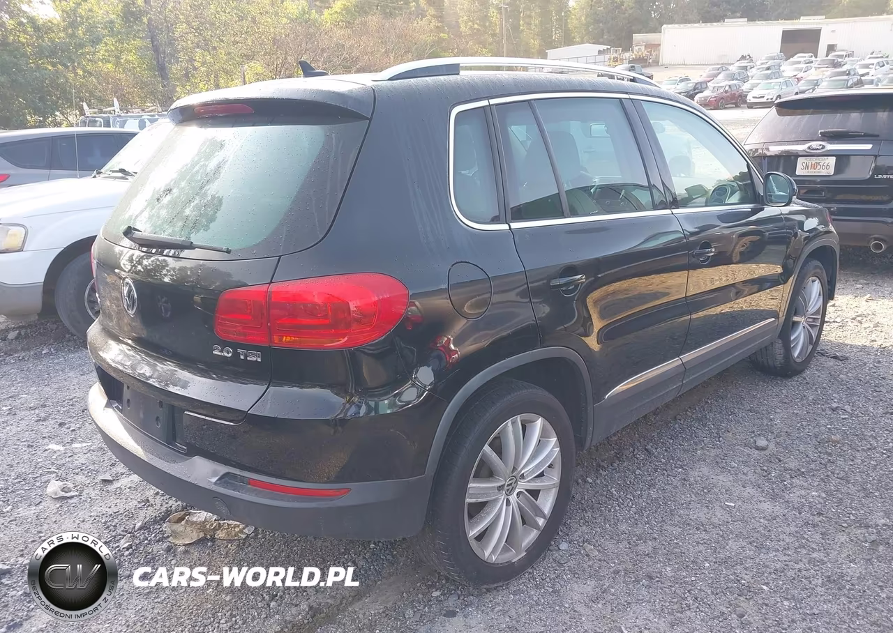 2012 Volkswagen Tiguan Se VIN:WVGAV7AX8CW526173 - 4