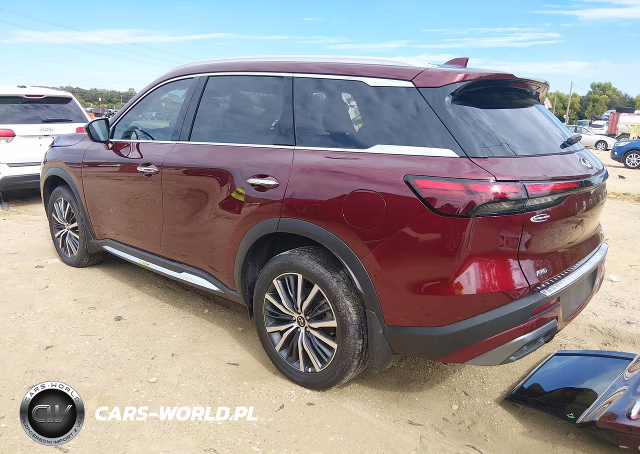 2025 Infiniti Qx60 Sensory Awd VIN:5N1AL1GS7SC347024 - 3