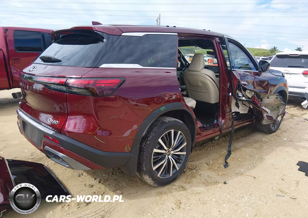2025 Infiniti Qx60 Sensory Awd VIN:5N1AL1GS7SC347024 - 4