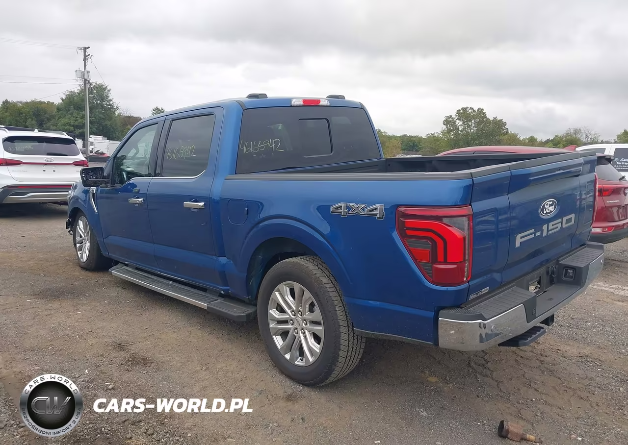 2025 Ford F-150 Lariat VIN:1FTFW5L82SFB60484 - 3