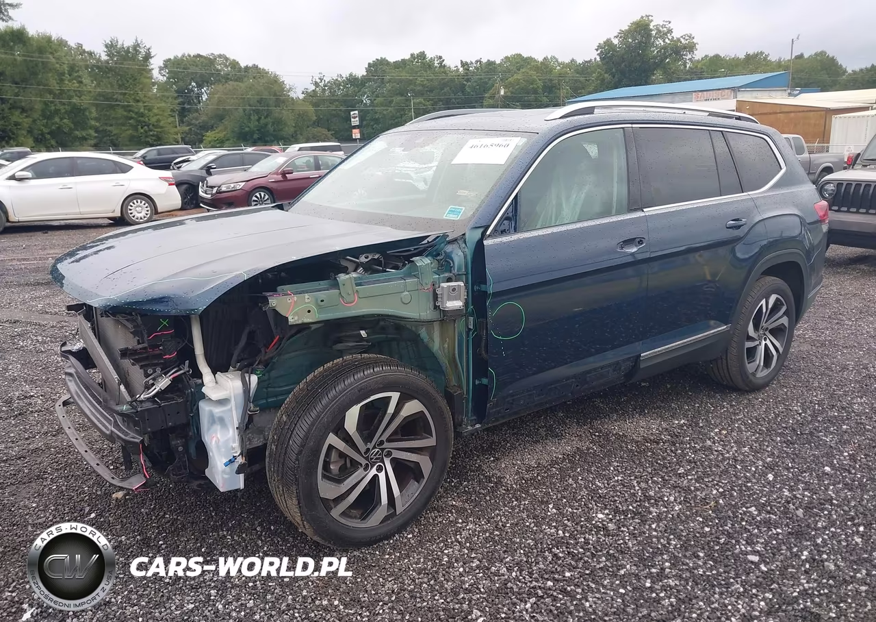 2021 Volkswagen Atlas 3.6L V6 Sel Premium VIN:1V2TR2CA2MC512090 - 2