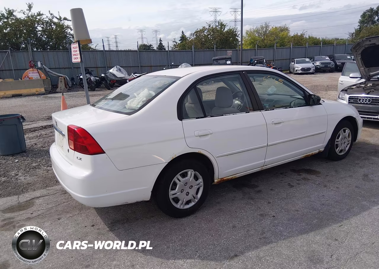 2002 Honda Civic Lx VIN:1HGES16502L012645 - 4
