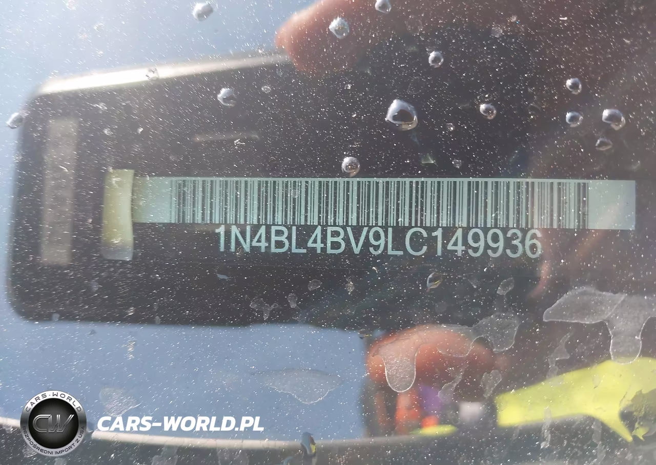 2020 Nissan Altima S Fwd VIN:1N4BL4BV9LC149936 - 9