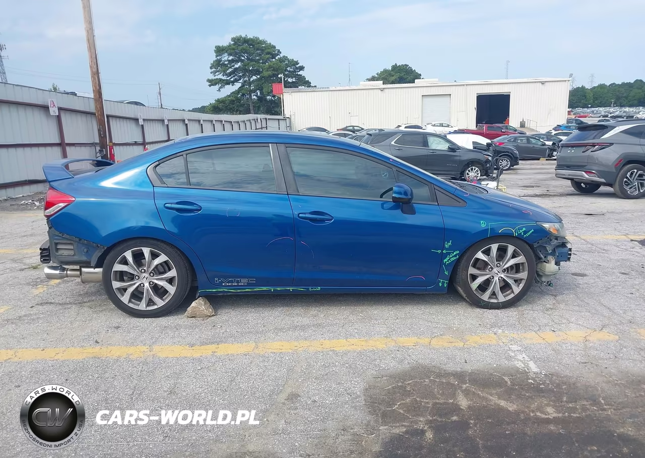 2013 Honda Civic Si VIN:2HGFB6E58DH709838 - 13