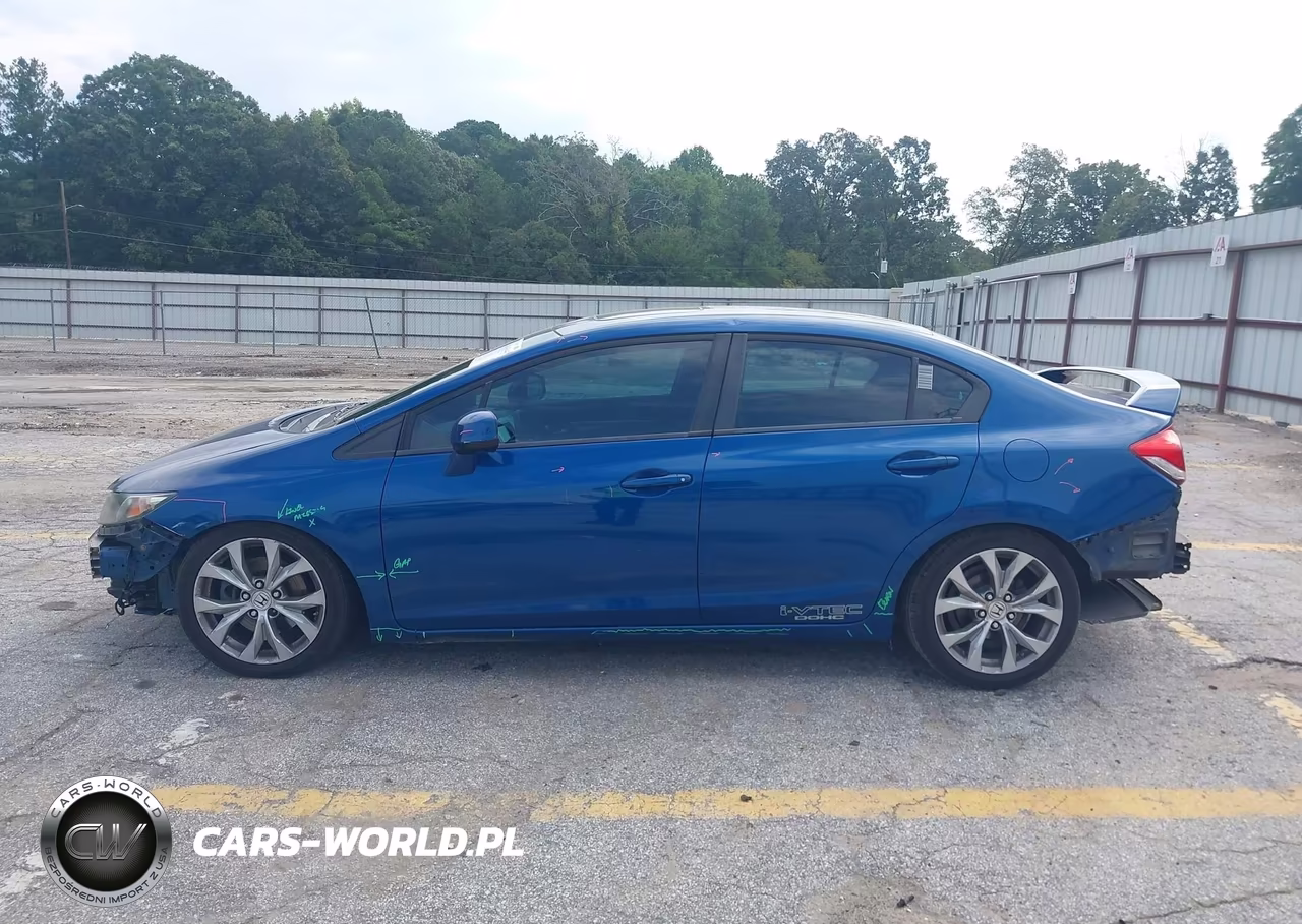 2013 Honda Civic Si VIN:2HGFB6E58DH709838 - 14