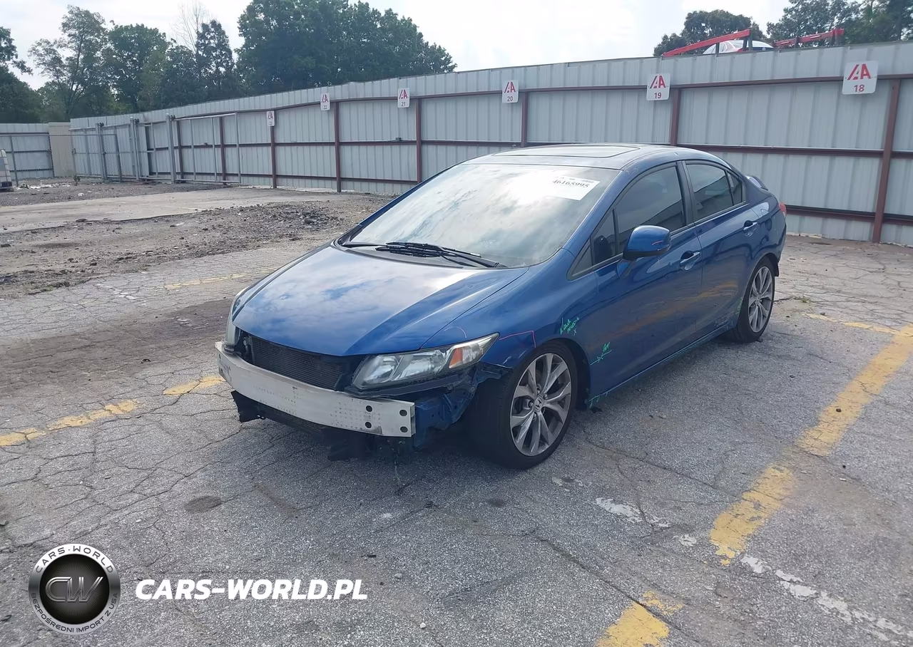 2013 Honda Civic Si VIN:2HGFB6E58DH709838 - 2