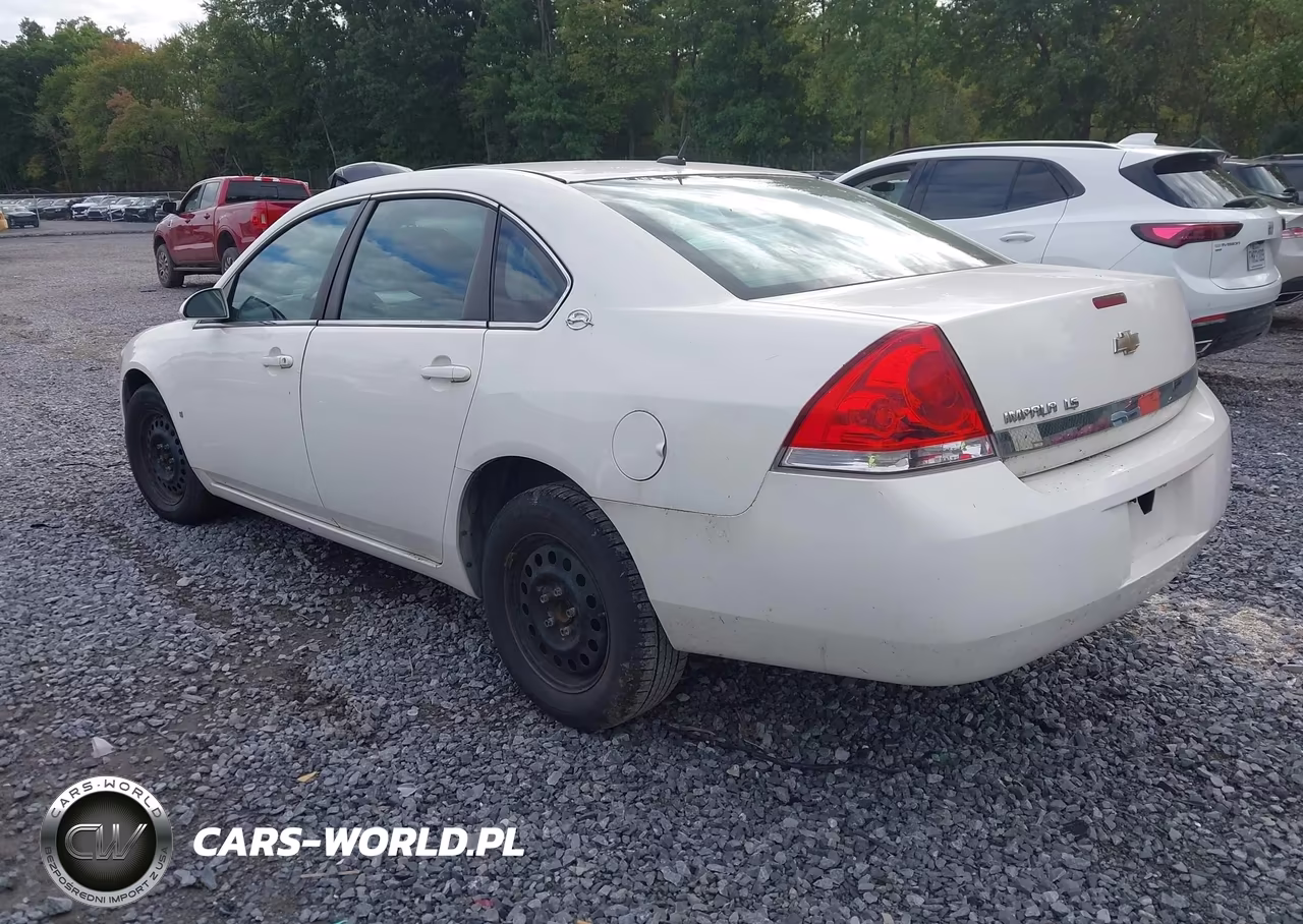 2008 Chevrolet Impala Ls VIN:2G1WB58NX89265617 - 3