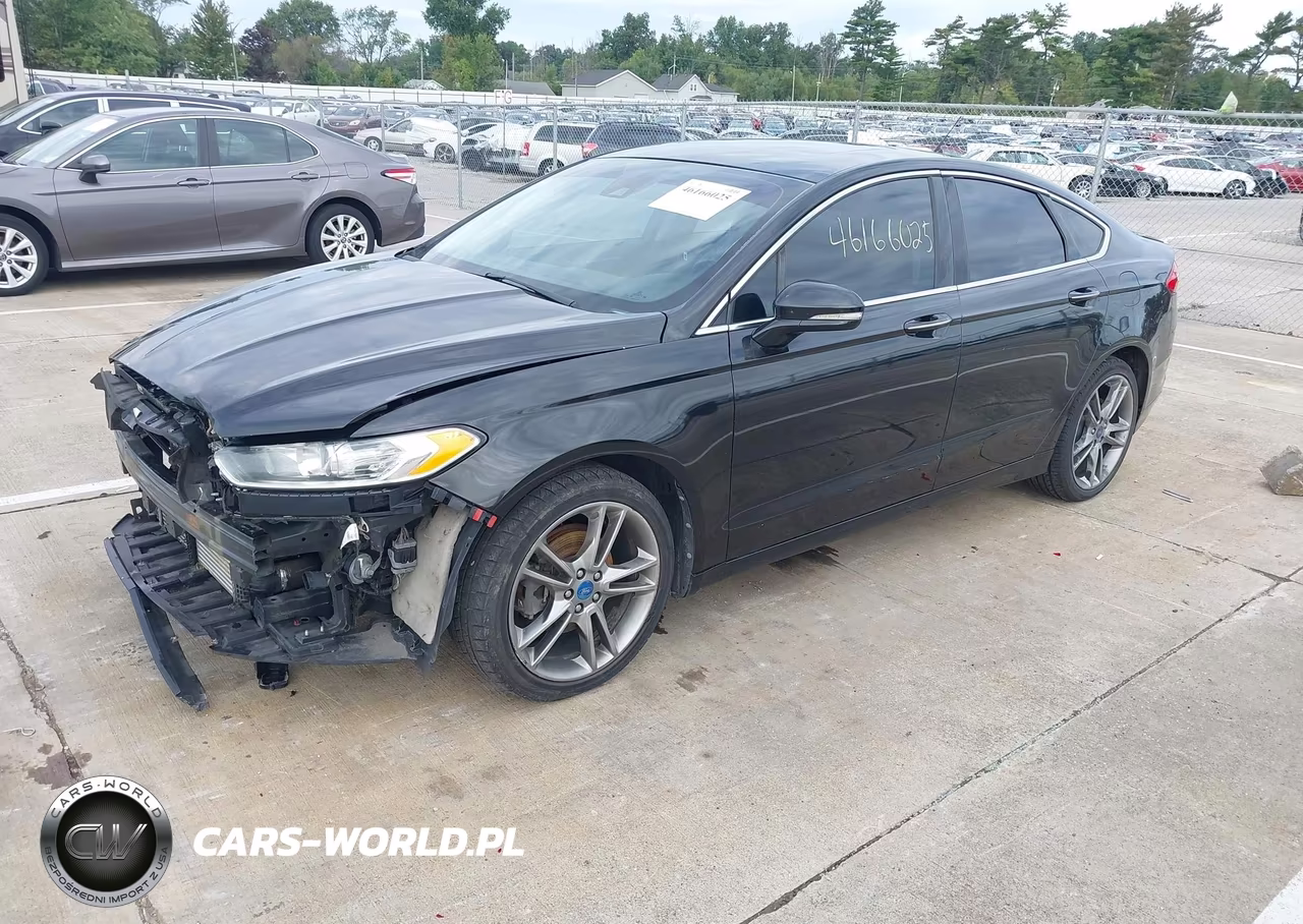 2013 Ford Fusion Titanium VIN:3FA6P0K95DR146570 - 2