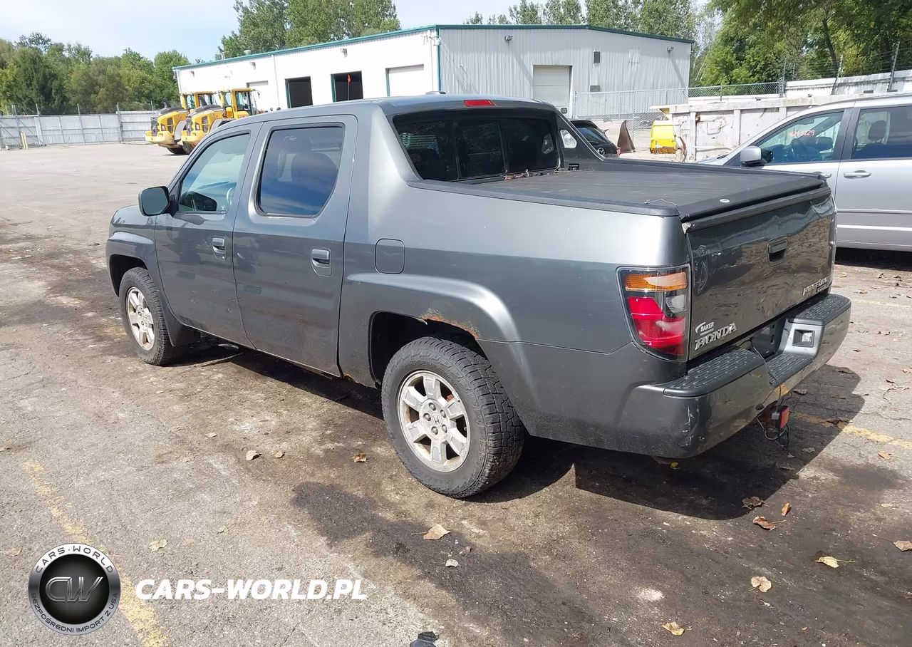 2008 Honda Ridgeline Rtl VIN:2HJYK165X8H510266 - 3